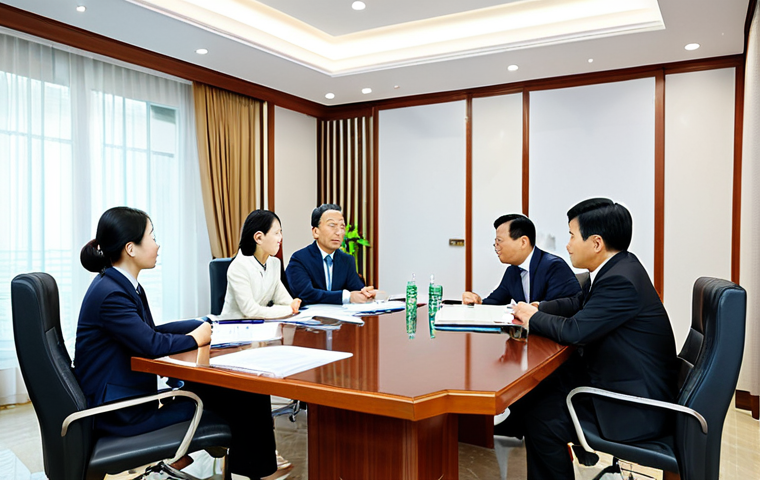 법률 자문가의 직무 분석법 - "A confident female lawyer, fully clothed in a professional áo dài (Vietnamese traditional dress) wi...