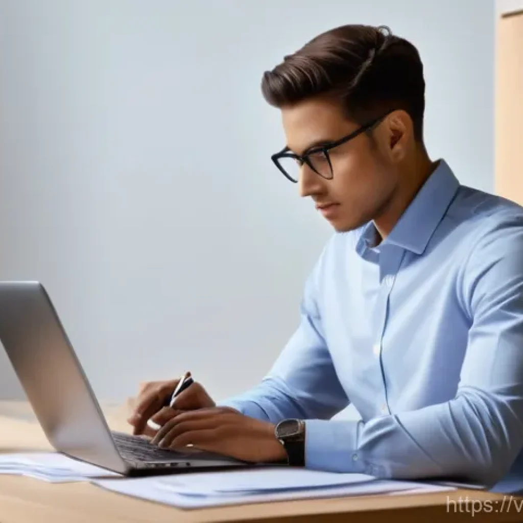 법률 자문가의 법적 분쟁 해결법 - **Prompt:** A diligent young professional, dressed in a smart casual outfit like a button-down shirt...