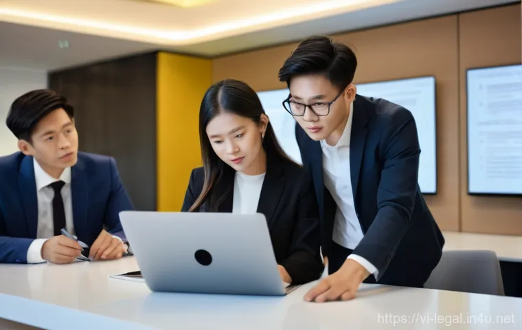 법률 자격증 최신 정보 - **Prompt 2: Real Estate Appraiser in Action**
    A meticulous Vietnamese man in his late 30s, weari...