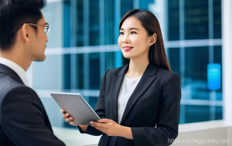 법률 자문가 자격증 시험 팁 - **Prompt 2: Dynamic Group Legal Discussion**
    "A diverse group of three aspiring Vietnamese lawye...