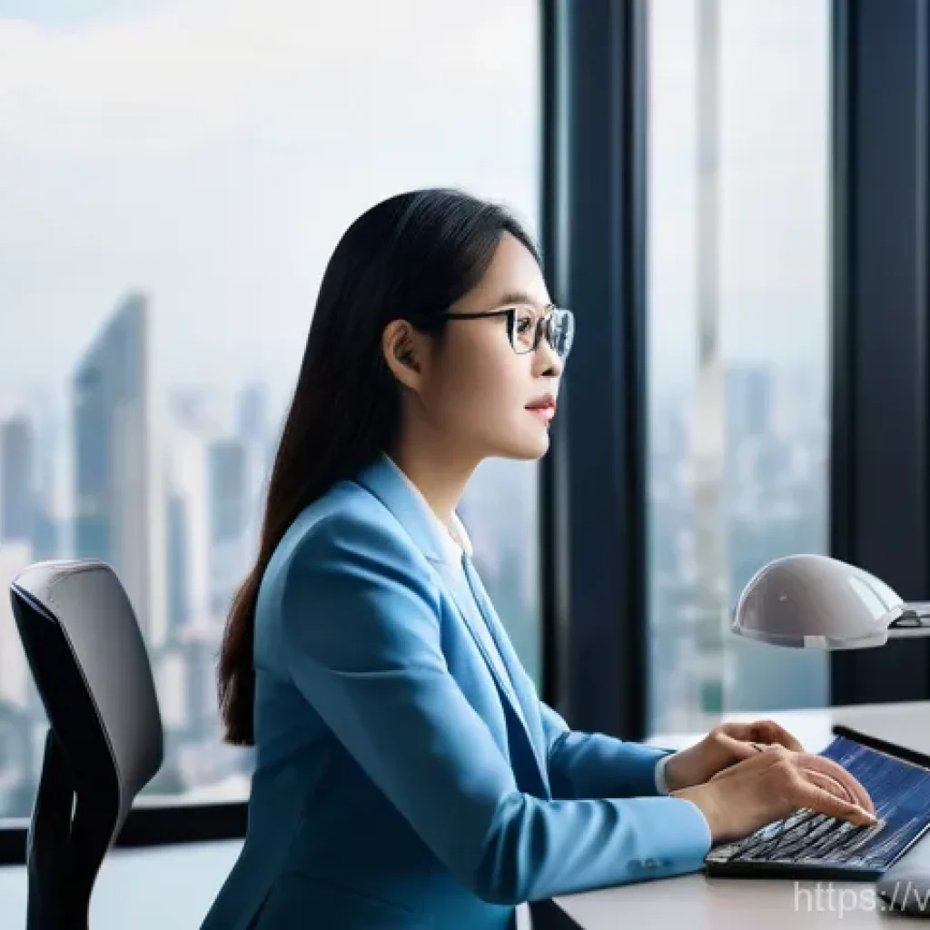 법률 자문가 업무 효율성 향상 - **Prompt for AI in Legal Research & Efficiency:**
    "A confident Vietnamese female lawyer, dressed...