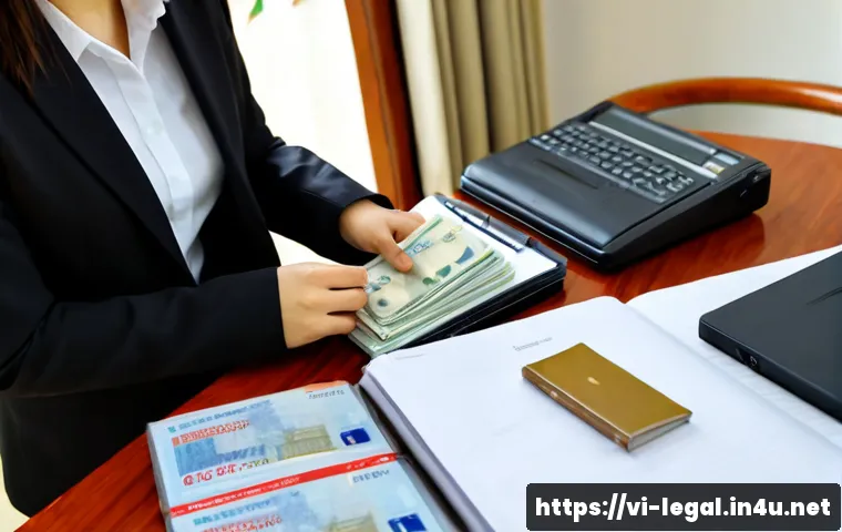 Home 17 법률 이직 준비 - Photorealistic Vietnamese legal professional preparing for a career change at a tidy home office des...